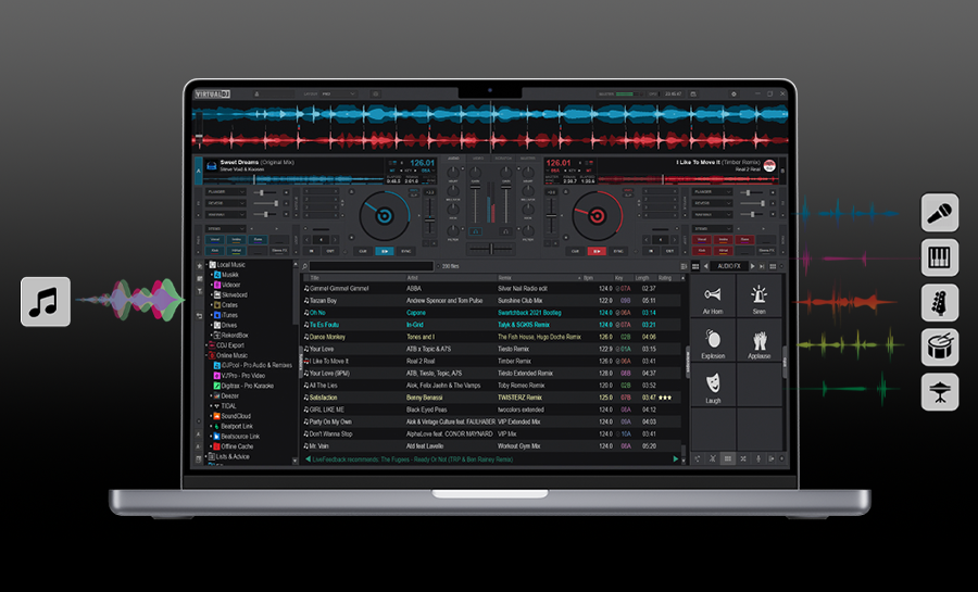 VirtualDJ Stem Separation