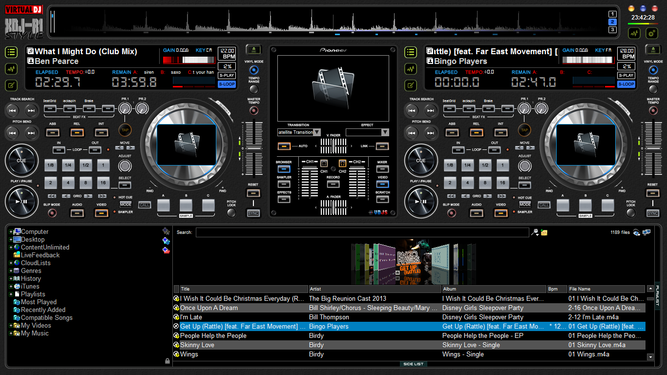 pioneer xdj r1 style vdj7 screenshot2 big